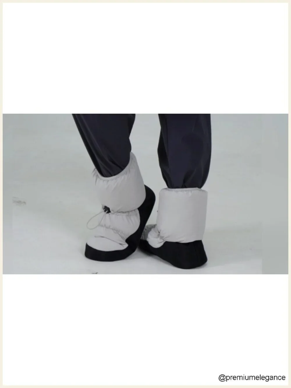 Ballet Warm Up Booties with Adjustable Drawstring - Women's Dance Shoes